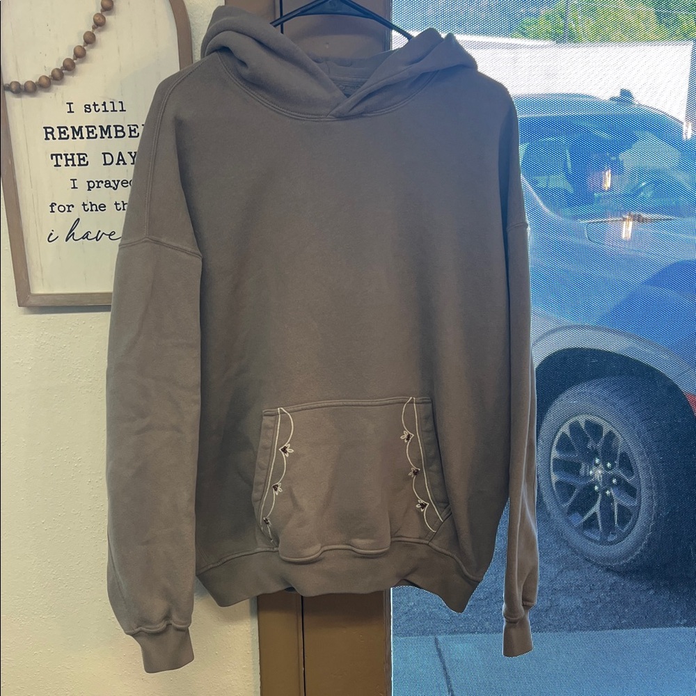 Abercrombie essential popover hoodie